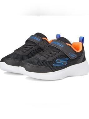 Skechers Boys' Black & Blue Lightweight Mesh Sneakers Toddler Size 11